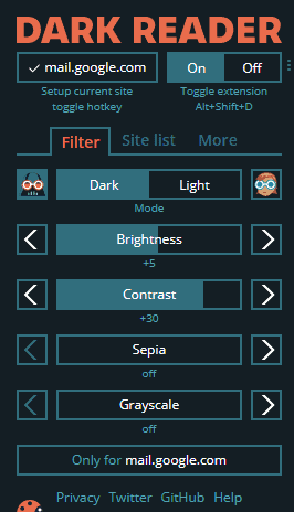 Chrome Uzantısı-Koyu Okuyucu-etkinleştirmek için-krom üzerinde-karanlık mod