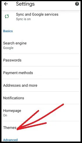 Thèmes-Option-dans-Android-Chrome