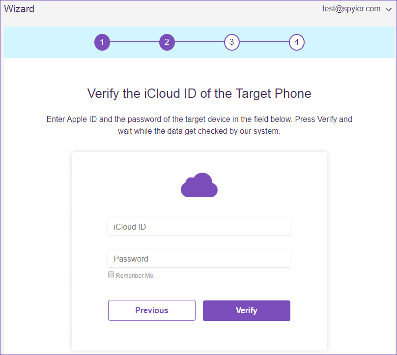 Verifikasi iCloud