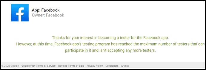 Facebook -beta- Android-uygulama-test-program-katılma-talep-web sayfası
