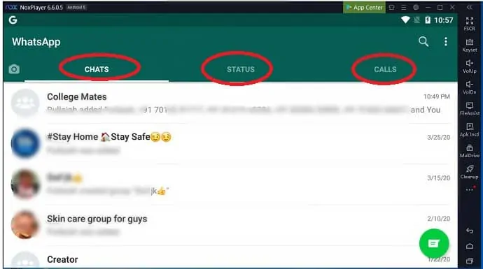 WhatsApp-MobileApp-on-NoxPlayer-pentru-utilizatorii-desktop