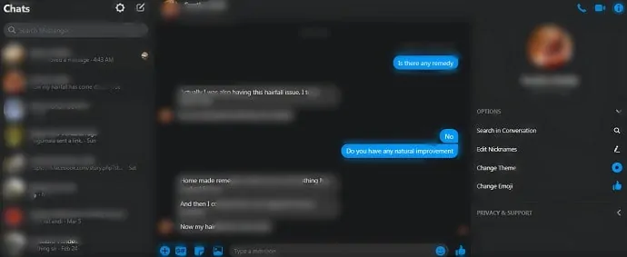 Visualizando-Facebook-Messenger-in-dark-mode-on-Facebook-desktop-site