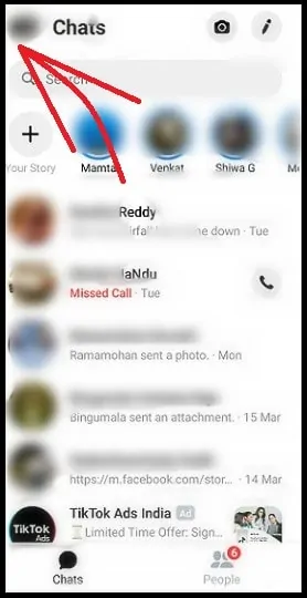 Facebook-Messenger-Strona czatów