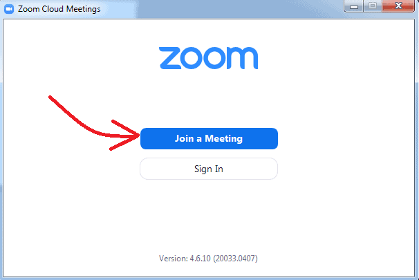 انضم إلى Zoom Meeting-with-out-Sign-in