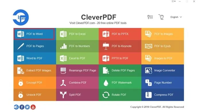 Stuknij w PDF na słowo.