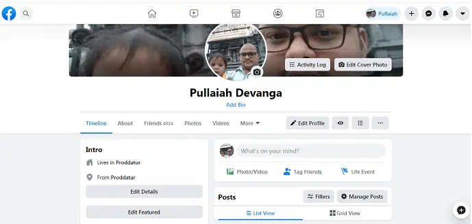 Nueva página de perfil de Facebook con aspecto más limpio y texto más grande