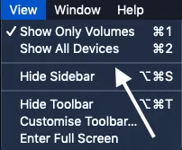 options de disque