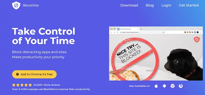 Blocksite: toma el control de tu tiempo.