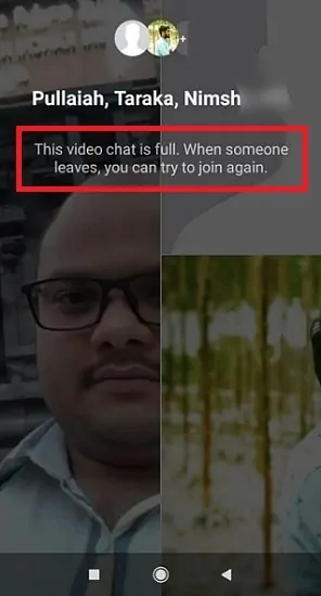 Messenger-Warning-message-if-9-person-try-to-connect-group-video-call. ماسنجر-رسالة-تحذير-إذا-التاسع-شخص-يحاول-الانضمام-مجموعة-مكالمة-فيديو