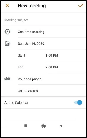 GoToMeeting-Mobile-App-Yeni bir toplantı planla