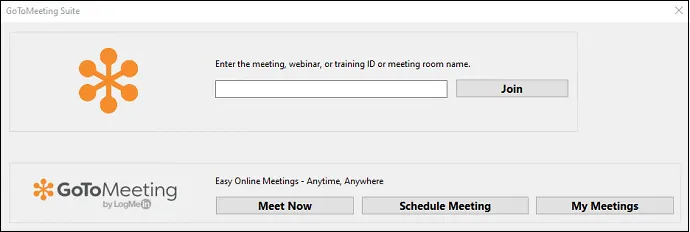 Aplikacja GoToMeeting na komputery