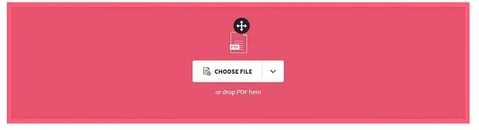 قم بتحميل ملف لتحويل PDF إلى للقراءة فقط