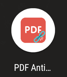 logo dell'app anticopia pdf