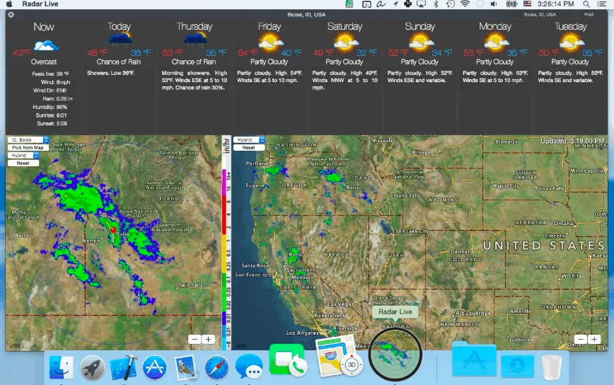 radar in diretta