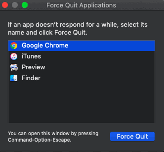 force quititunes-Macで強制終了する方法