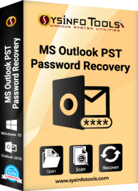 outil de récupération de mot de passe sysinfo MS Outlook pst