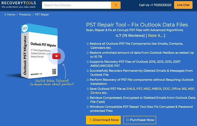 strumenti di ripristino strumento di riparazione di Outlook