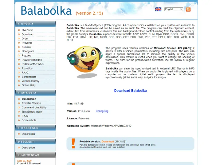 Using Balabolka (Best Free text to speech software)