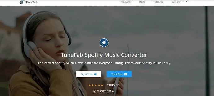 Tunefab- Konverter musik Spotify.