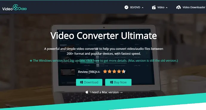 Videosolo Video Converter Ultimate