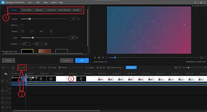 Edit Video Clipper