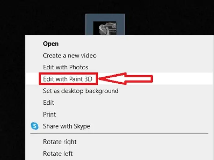 Mengimpor file ke Paint 3D