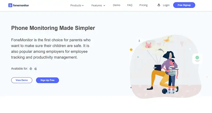 FoneMonitor-Homepage