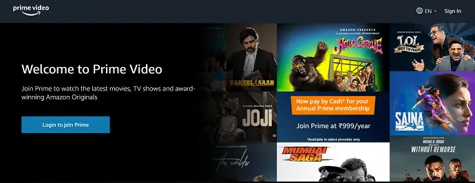 Amazon Prime-Video.