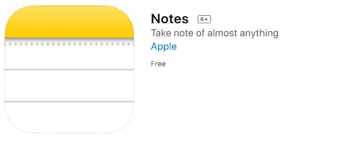 Note Apple