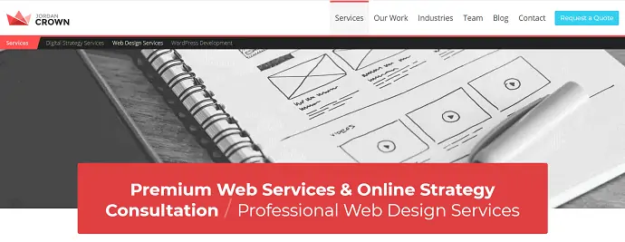 Jordan Crown - empresa de web design