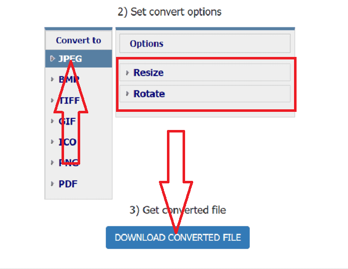 Pilih format output dan unduh file.