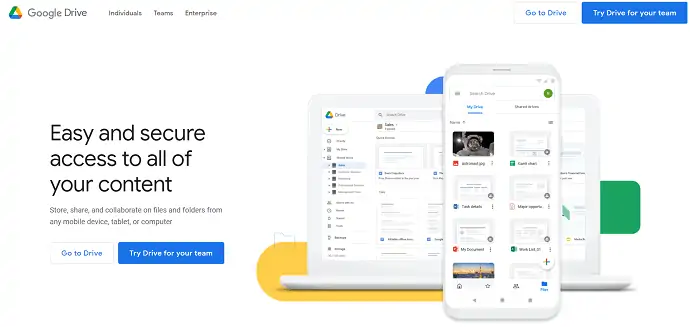 Google Drive - أدوات Google