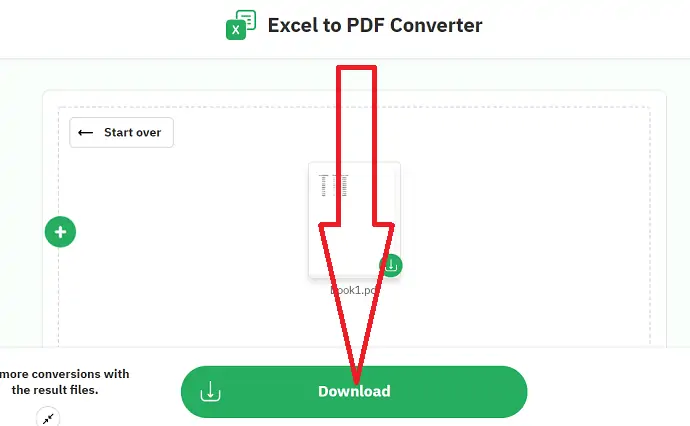 Unduh file yang dibuat.