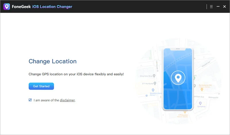 مراجعة FoneGeek iOS Location Changer