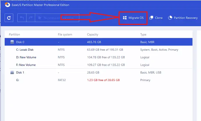 EaseUS partition Master'ı kullanarak Windows 11'i Yeni SSD/HDD'ye yükseltin