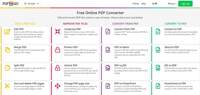 PDF2GO