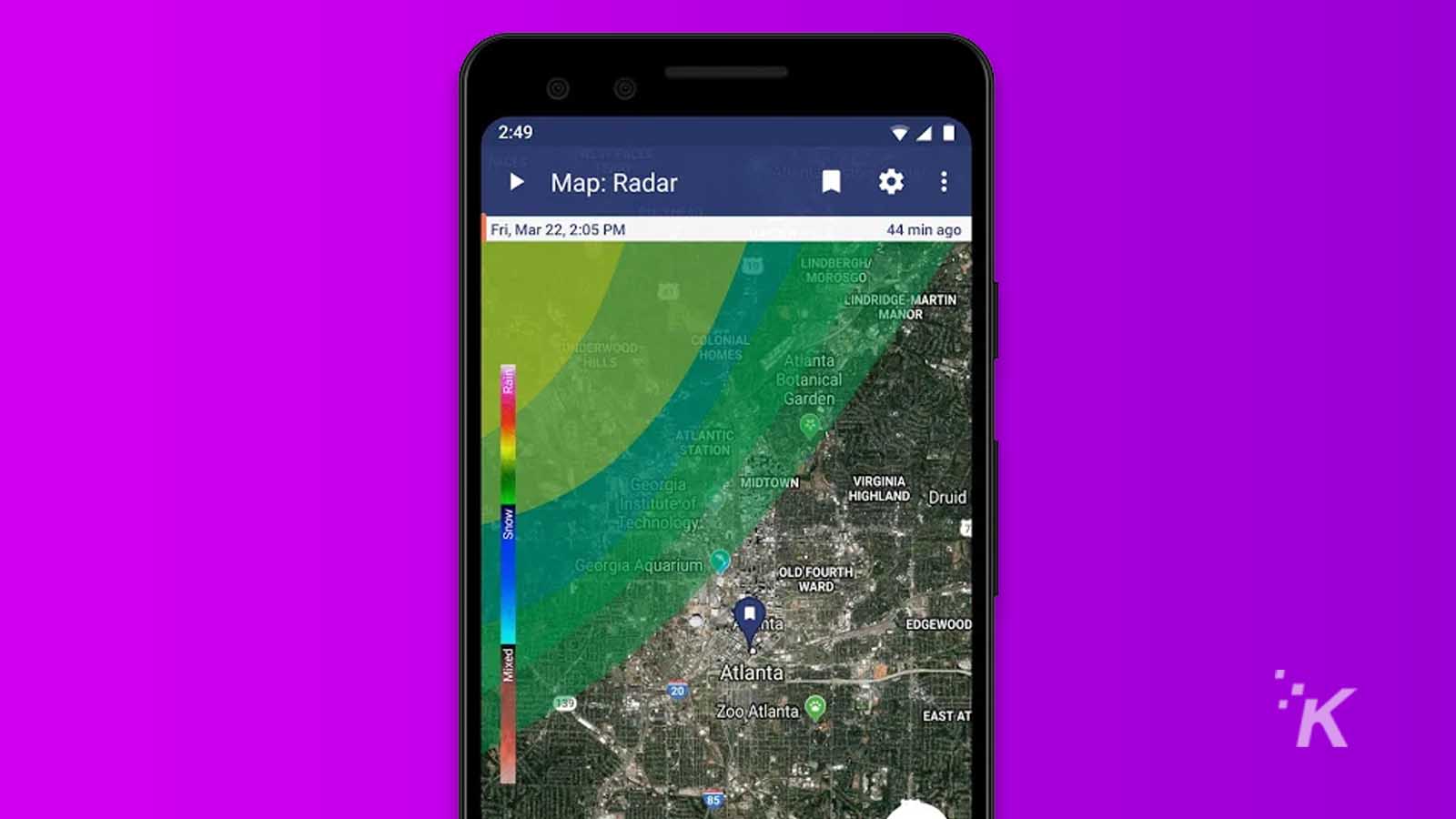 application météo noaa