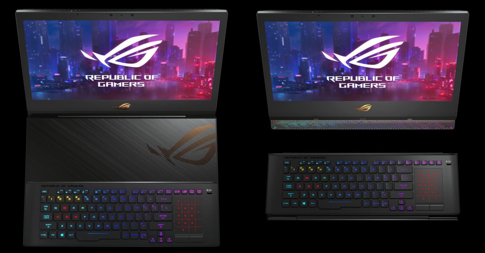 laptop gaming asus rog mothership