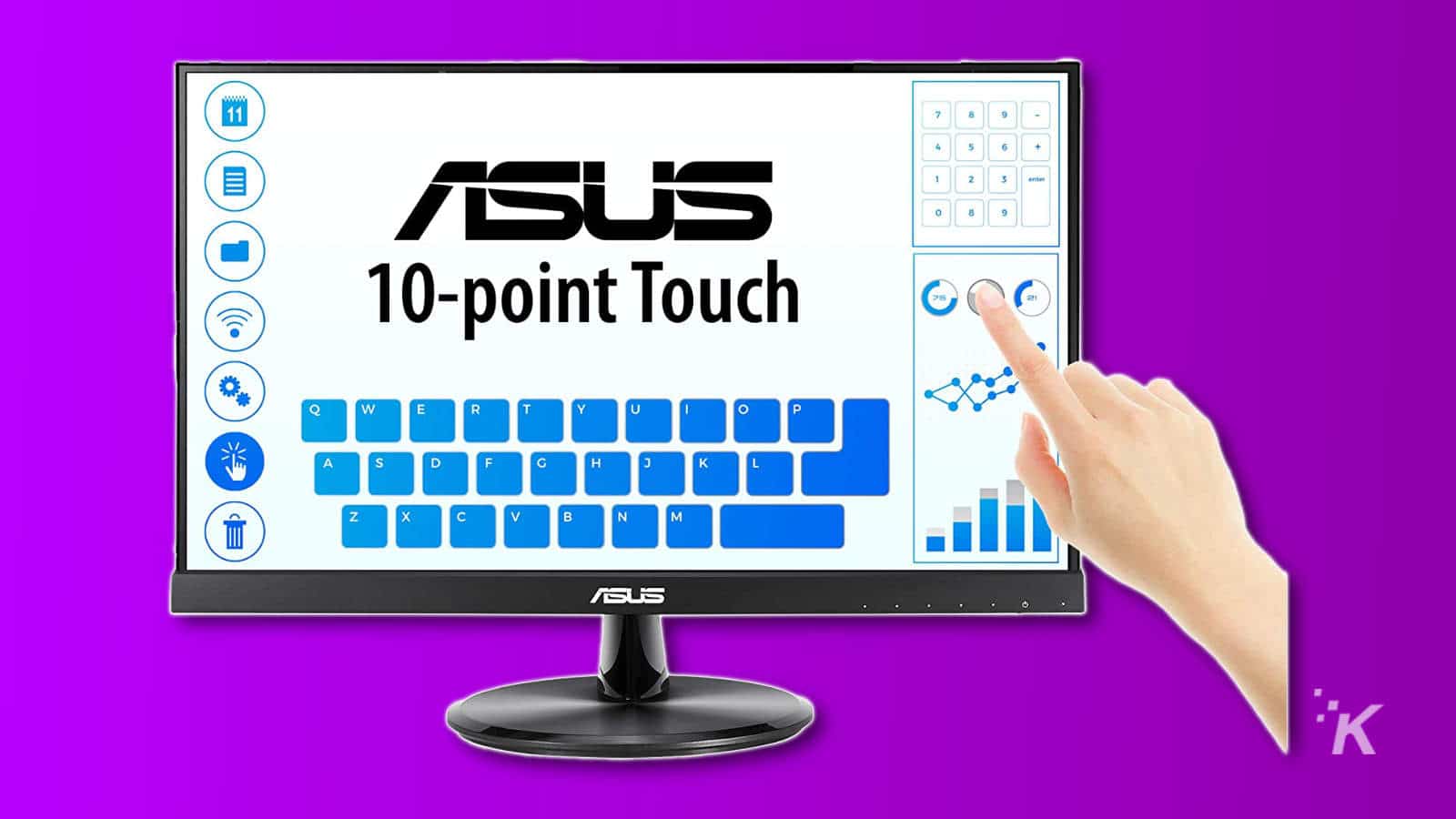 moniteur tactile asus