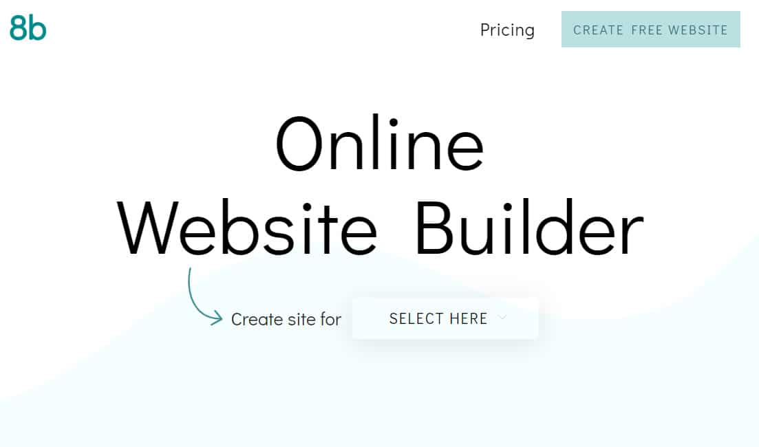 construtor de sites online