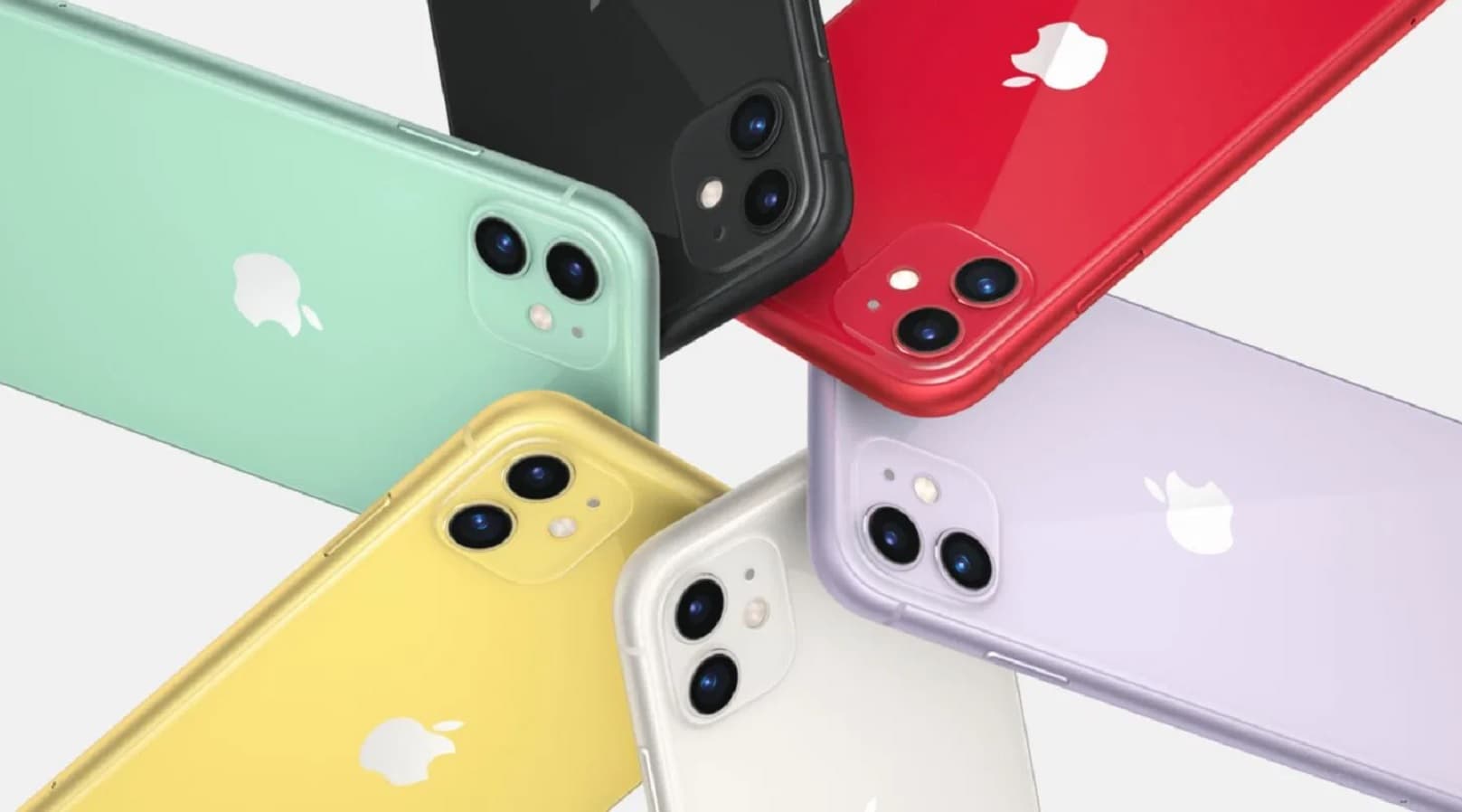 애플 아이폰 11은 다양한 색상입니다
