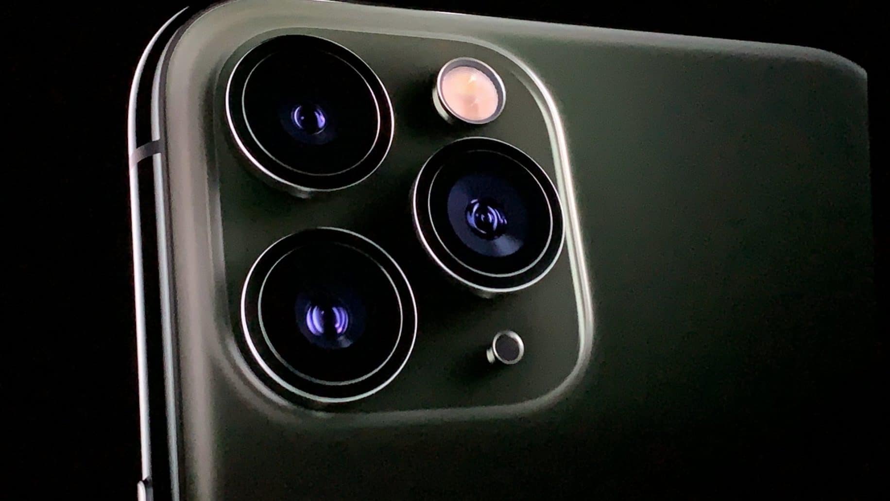 cámara de teléfono inteligente de manzana