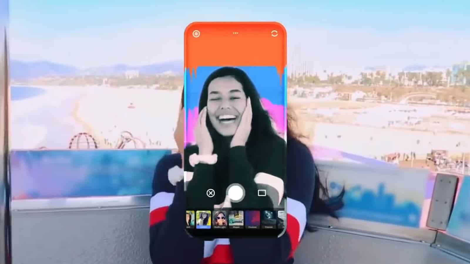 ios ve android'de photoshop kamera uygulaması