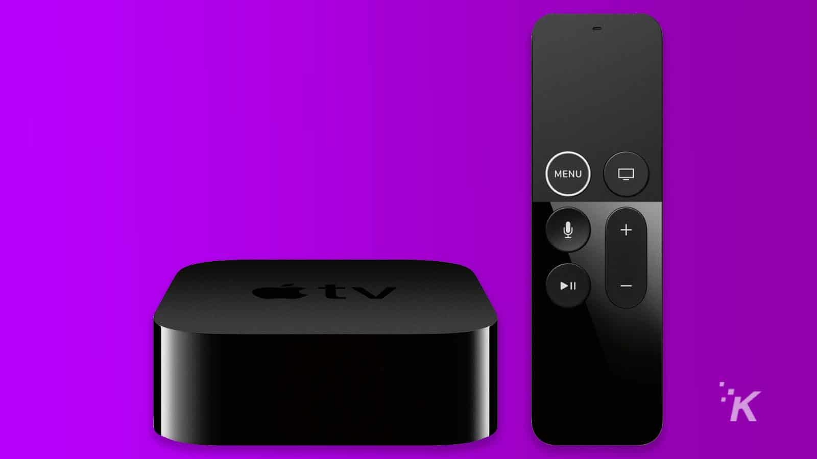 scatola di streaming di apple tv