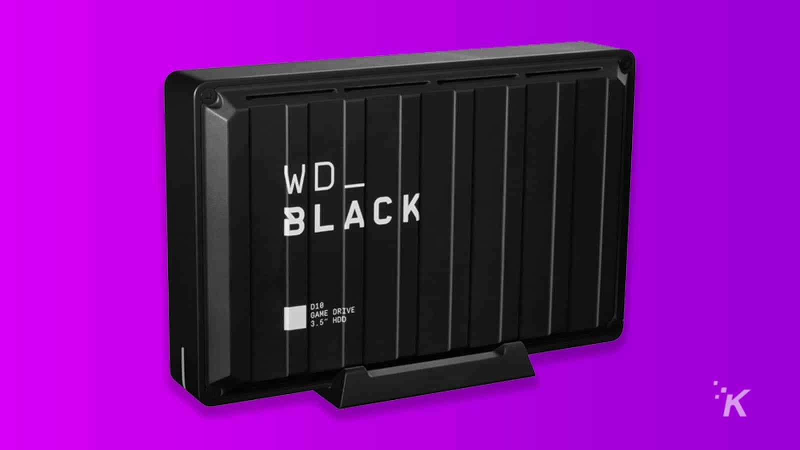 disque dur noir wd