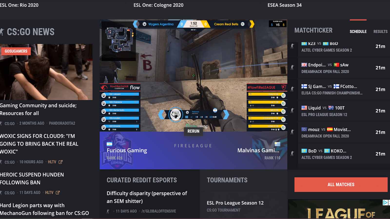 piattaforma di live streaming di gosugamers