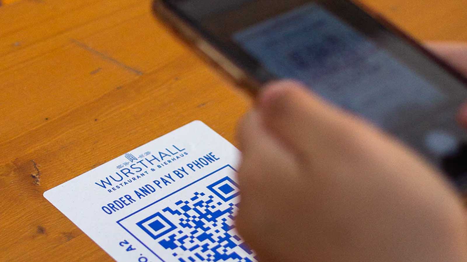 ресторан qr коды