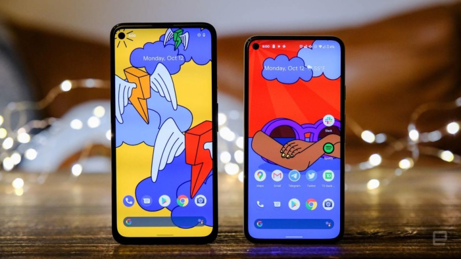 สมาร์ทโฟน pixel 5 และ pixel 4a 5g