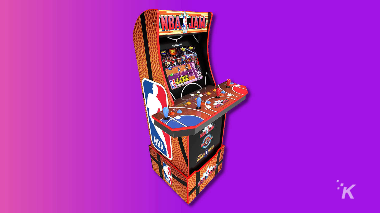 kabinet selai arcade1up nba