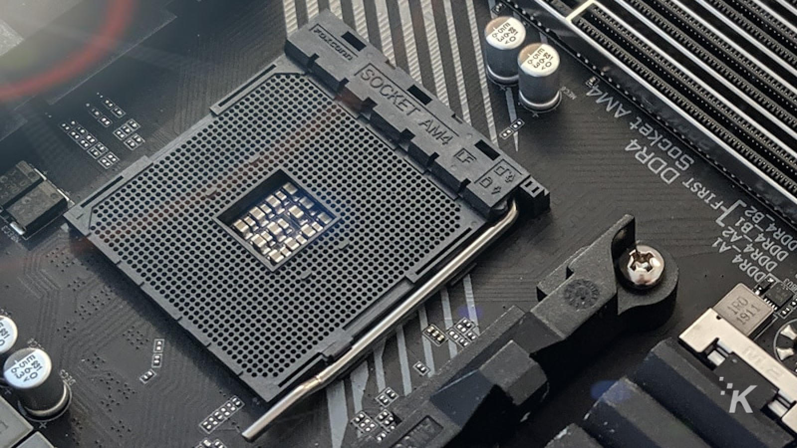 presa per cpu della scheda madre